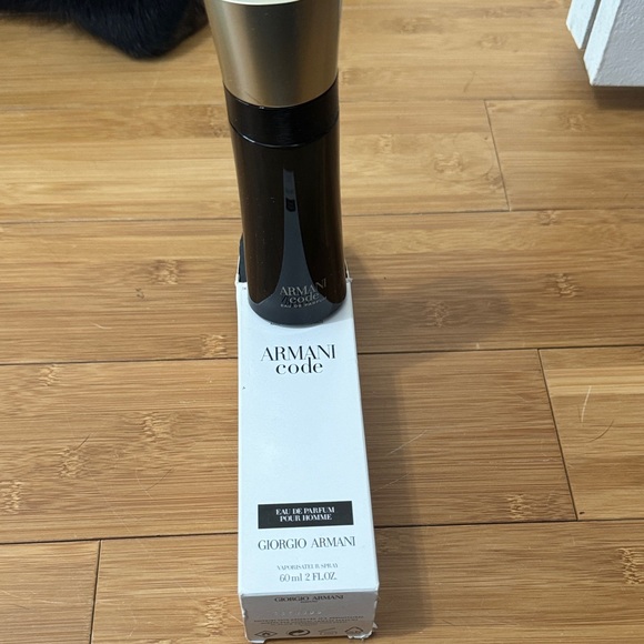 Giorgio Armani Code Black and Gold Bottle - Picture 2 of 2